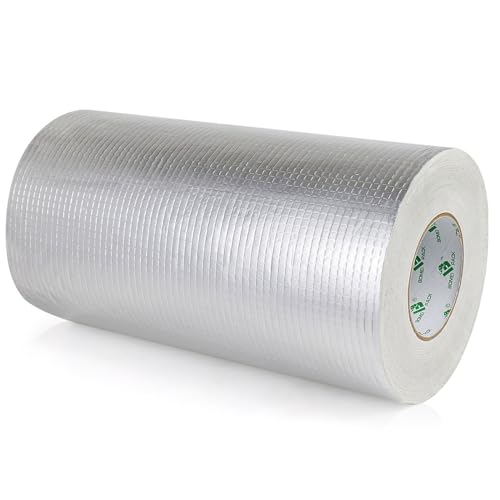 Aluminum Butylband Wasserdichtes Klebeband 30cmx10Mx1.5mm (T) Butyl Dichtungsband Alufolie Selbstklebend Reperaturband zum Abdichten und Befestigen für Lecks,BOMEI PACK von BOMEI PACK