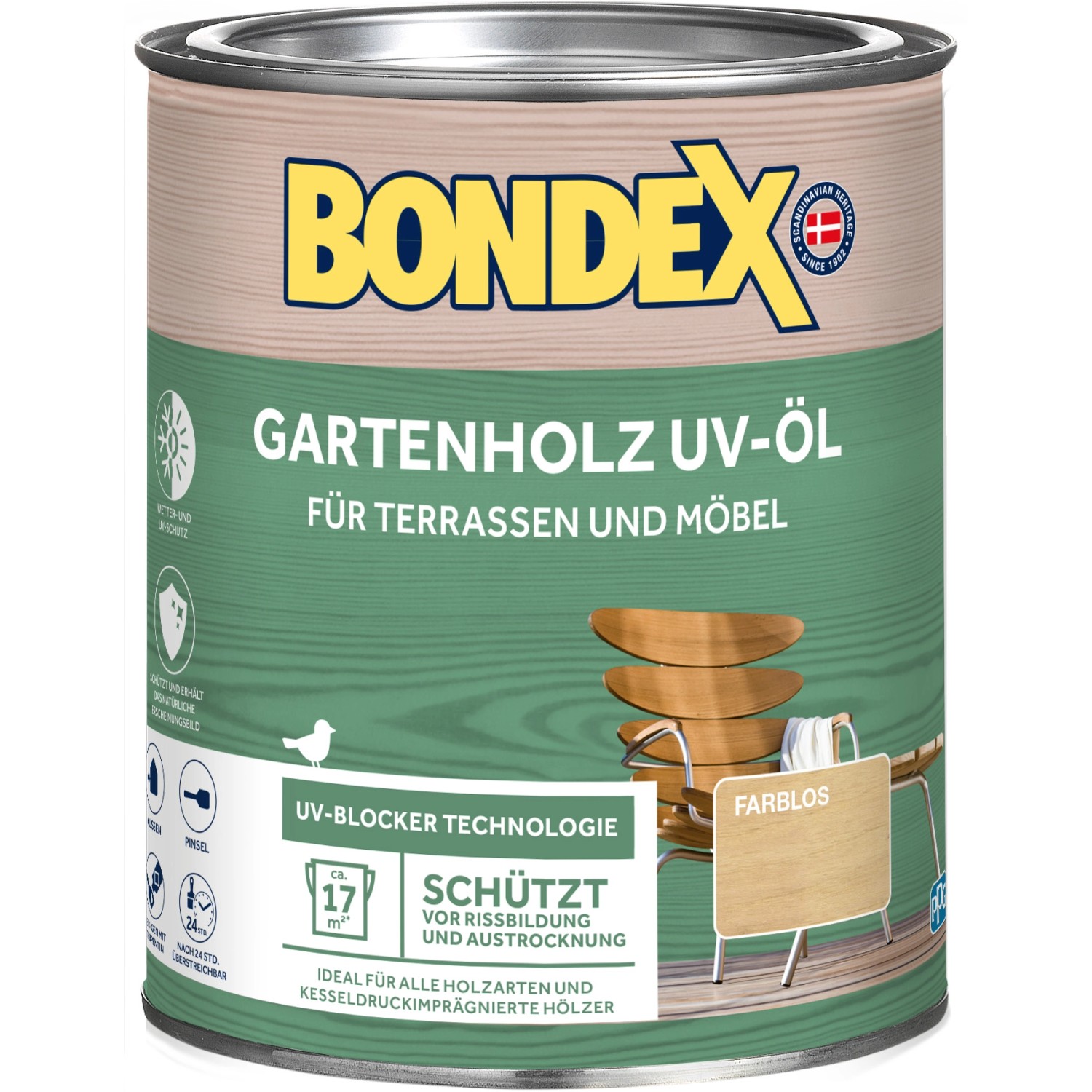 Bondex UV-Öl Universal Transparent 750 ml von Bondex