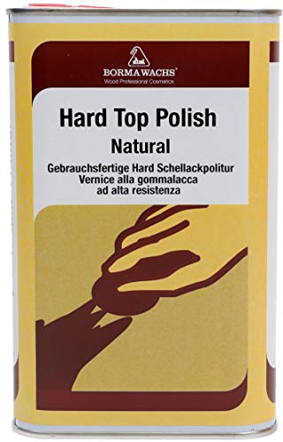 Hard Top Polish Schellack-Nitropolitur Tisch Theken Lack 1000ml von BORMA