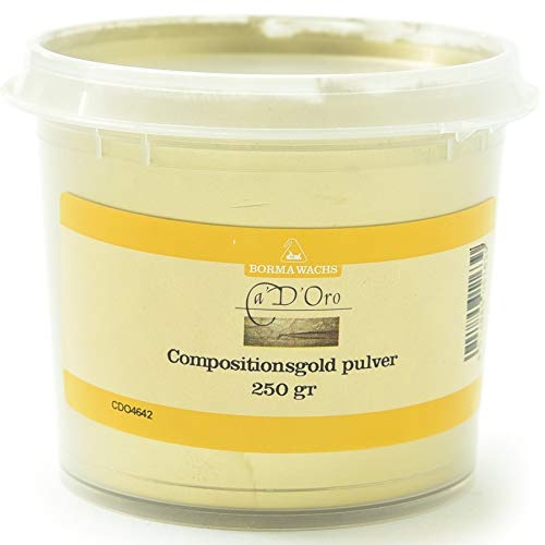 BORMA Pulver Farbpigment Konzentrat 250gr (Gold) von BORMA