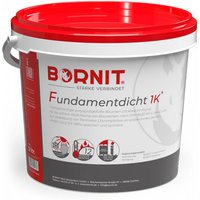 Bornit - Fundamentdicht 1K - Bitumen-Dickbeschichtung - 12 ltr von BORNIT