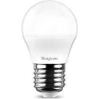 Braytron - 5 Watt led Leuchtmittel E27 Sockel Kugel G45 400 Lumen Glühbirne Lampe Licht kaltweiß von BRAYTRON