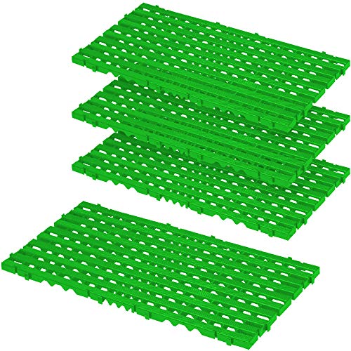 Bodenrost, grün, LxBxH 800x400x25 mm, 1,28 m², VE= 4 Stück von BRB