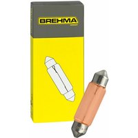 10x BREHMA Soffitte 6V 18W orange Blinker SV8,5 44mm von BREHMA