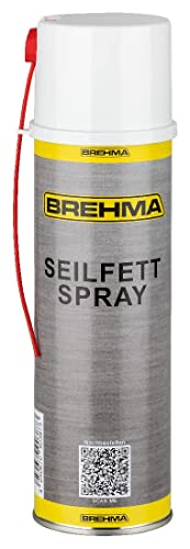 BREHMA Seilfett Spray 500ml Fettspray Sprühfett Kettenspray von BREHMA