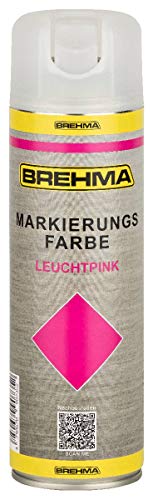 Markierungsspray Forstspray Markierungsfarbe leuchtpink von BREHMA