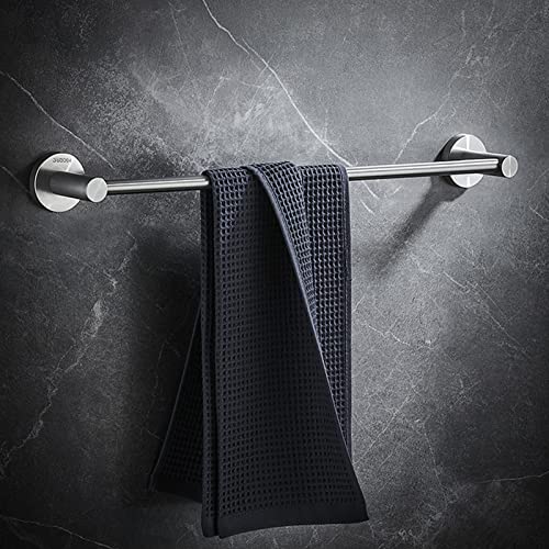 BRJOY Edelstahl -Handtuchstange, Badezimmerhandtuchpolizeiwand Einmals Poliertes Finish -Duschhandtuchschiene für Badezimmer, Lange Handtuchschiene 100 cm 110 cm 120 cm (Size : 100cm) von BRJOY