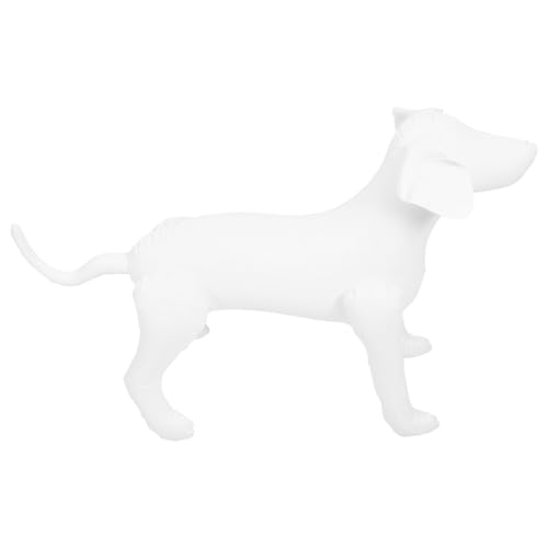BUGUUYO hundekostüm Hunde kostüm Schaufensterpuppe für Tierhandlungen Schaufensterpuppenständer für aufblasbarer Dekorationen für Hundepartys Haustier Requisiten Kleidung PVC von BUGUUYO