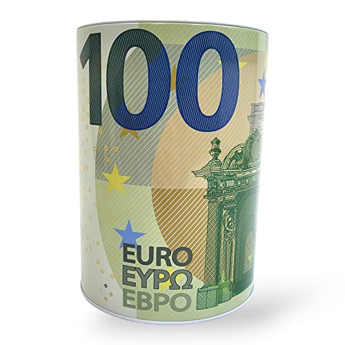 BUSDUGA 4195 XXL Spardose 100 Euro-Note, Sparbüchse Geldschein ca. 21x15 cm von BUSDUGA