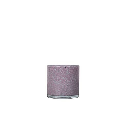 ByON Teelichthalter Calore XS in der Farbe Rosa, aus Glas hergestellt, 10x10cm, 5280602709 von ByON