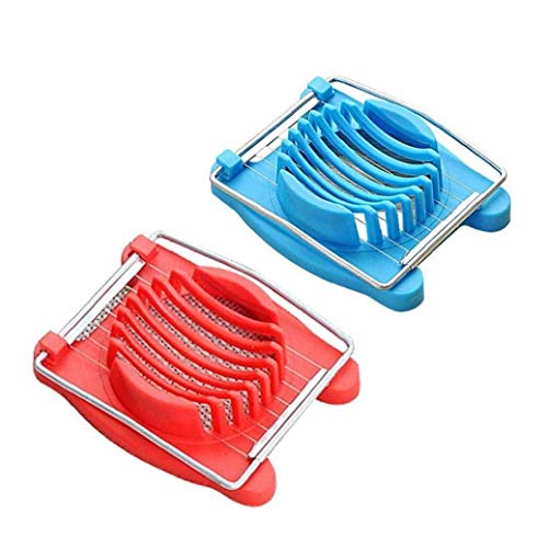 BYFRI 1pc Egg Slicer Tragbarer Eierteiler Teiler Küche Gekochte Eier Slicer Einfachere Ei Chopper Praktische Küche Eierkochwerkzeug von BYFRI