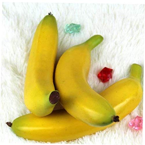 BYFRI Zwei große künstliche Bananen Dekorieren Obst von BYFRI