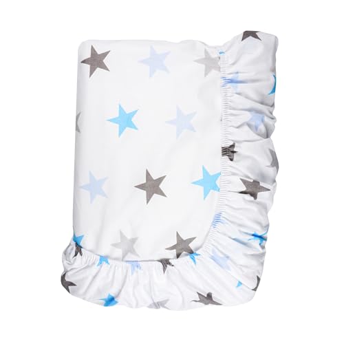 Baumwolle Spannbetttuch Passend für 140x70 cm Kinderbett Matratze - Muster 20 von Baby Comfort