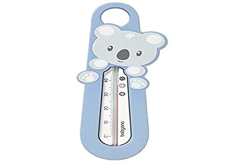 Babyono Baby Bad Thermometer - schwimmender Badethermometer (blau), 1 Stück (1er Pack) von Babyono
