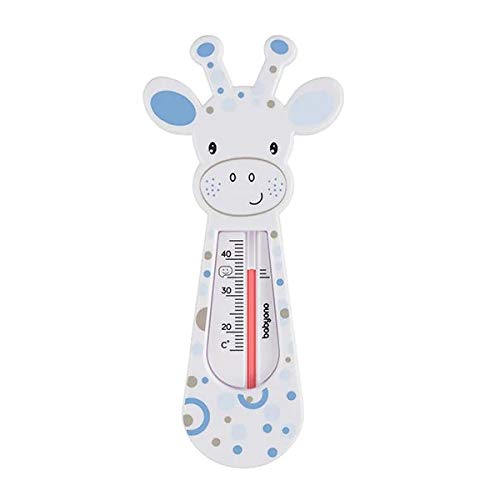 Babyono Schwimmendes Badethermometer ((Weiß/Blau Giraffe) von Babyono