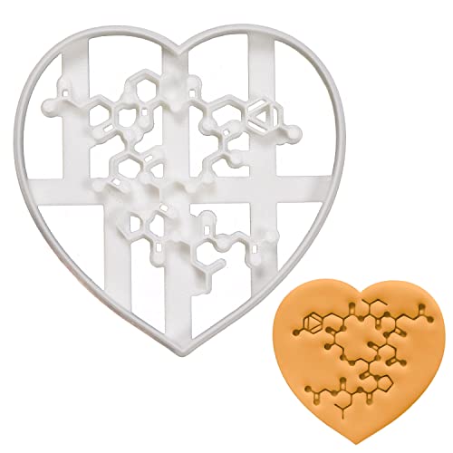 Oxytocin-Molekül Ausstechform, 1 Teil, Bakerlogy von bakerlogy