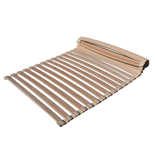Bale Bio Holz Rollrost für Bett Matratze I 90 x 220 cm, Flexibles Lattenrost mit Federholzleisten aus Buchenholz (28 Federleisten), Roll-Lattenrost Bettrost Holzlatten von Bale