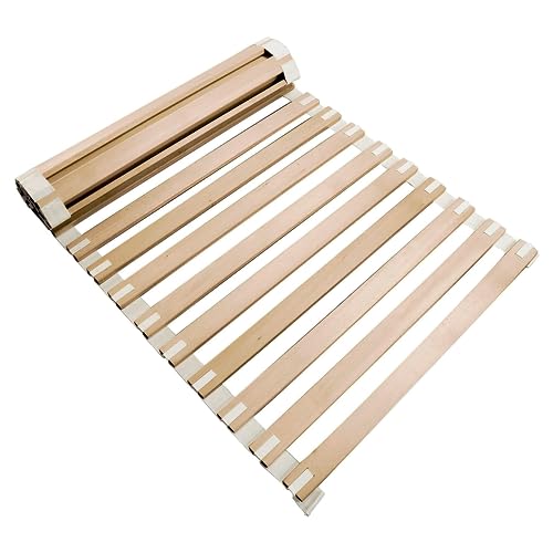 Bale Bio Holz Rollrost für Bett Matratze I 100 x 200 cm, extrem stabiles & Flexibles Lattenrost rollbar mit Starren Holzleisten aus Lindenholz (23 Holzleisten), Roll-Lattenrost Bettrost Holzlatten von Bale