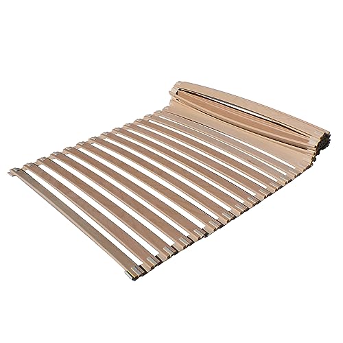 Bale Bio Holz Rollrost für Bett Matratze I 80 x 200 cm, Flexibles Lattenrost mit Federholzleisten aus Buchenholz (28 Federleisten), Roll-Lattenrost Bettrost Holzlatten von Bale