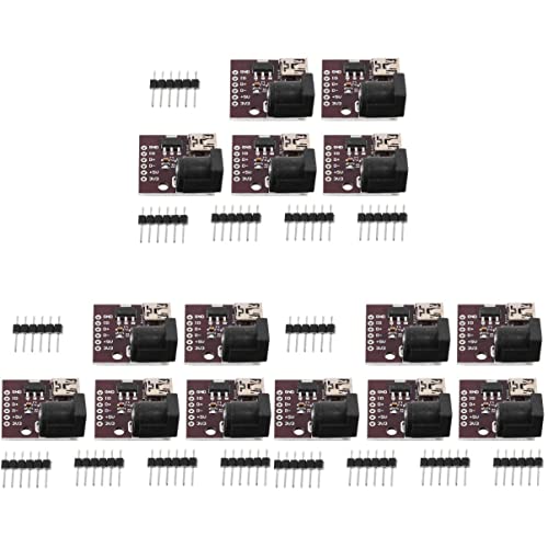 Baluue 15 STK Modul B Typ PCB Konverter Pinnwand Digitaler Konverter DIY Power Interface Board Mini-ladegerät Digitalisierungsgerät Langlebige Netzteilplatine Ladeplatine USB Gleichstrom von Baluue