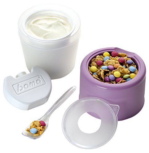 Bama Yo Kit Yogurt-Behälter, Mehrfarbig, 9 cm von bama