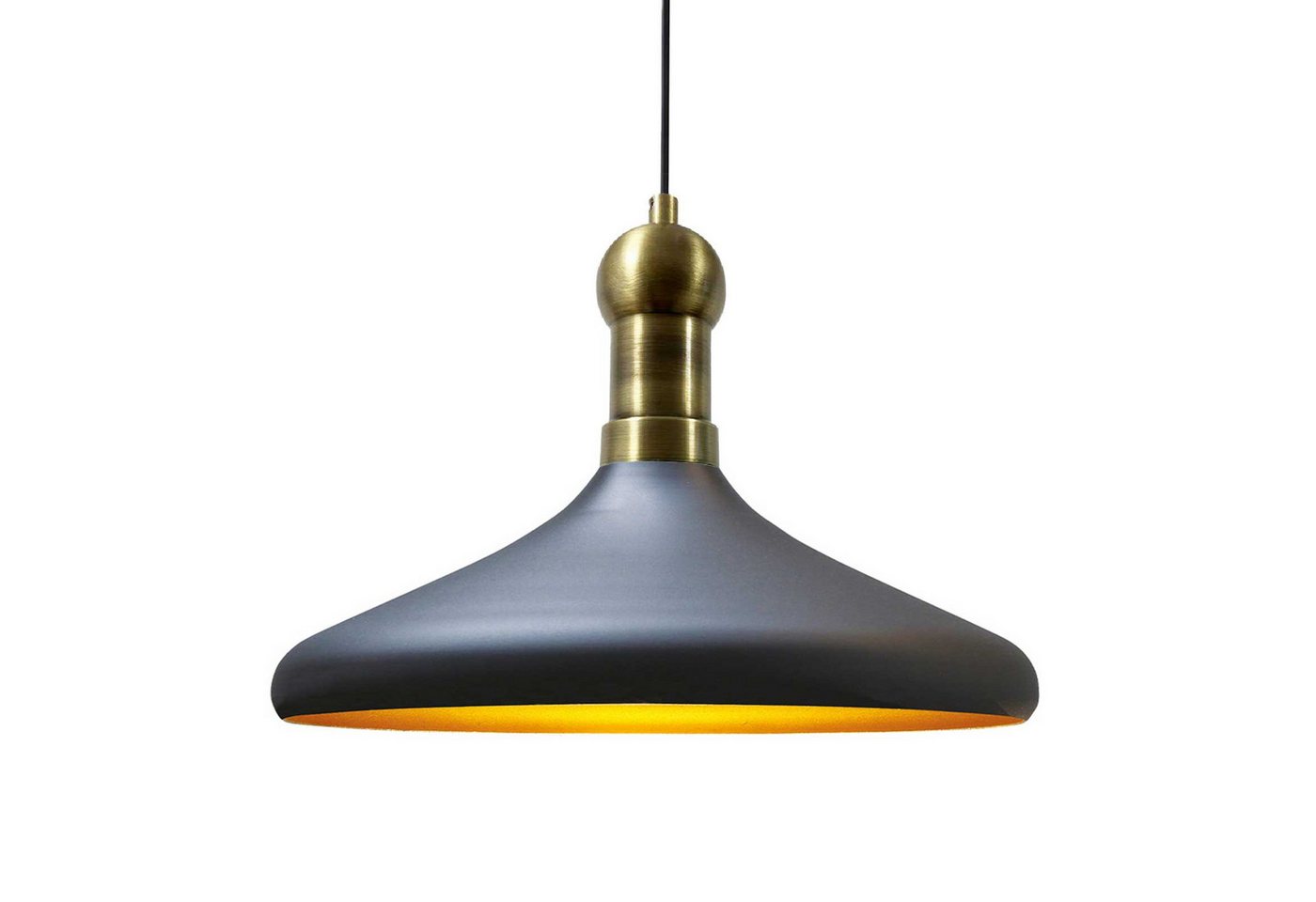 Bamyum Pendelleuchte Bamyum Pendelleuchte Durchmesser 35 cm E27 Metall Moderne Lampe von Bamyum