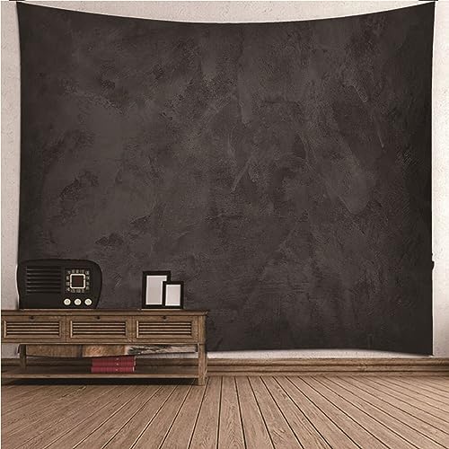 Wand Teppiche, Tapestry Black Polyester Schwarzes Minimalistisches Muster Wandteppich Wand Deko Wohnzimmer 300x260cm von Banemi
