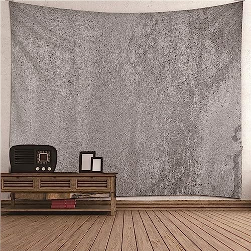 Wandteppich 200x200, Wandteppich Cute Grau Polyester Graues Vintage Muster Wandteppich Wohnzimmer Deko Wand von Banemi
