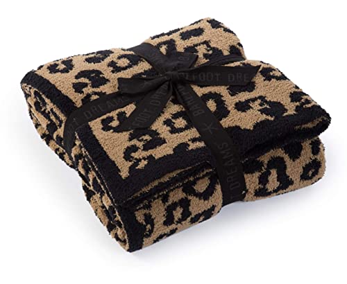Barefoot Dreams Barefoot in The Wild Throw Blanket - Leopard by Barefoot Dreams von Barefoot Dreams
