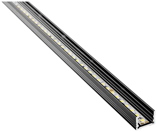 Barthelme 62399201_9005 BARdolino LED-Profil Aluminium (L x B x H) 1000 x 18.4 x 13mm 1m von Barthelme