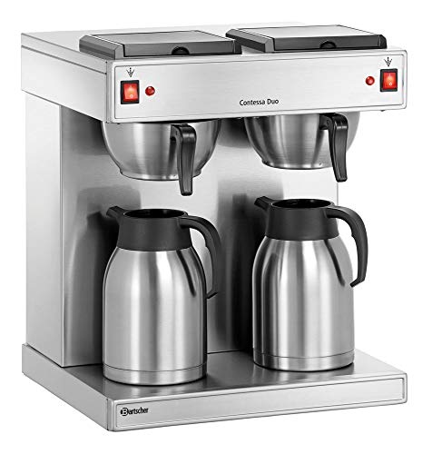 Bartscher Doppel-Kaffeemaschine Contessa Duo 2 x 2 Liter Isolierkanne von Bartscher