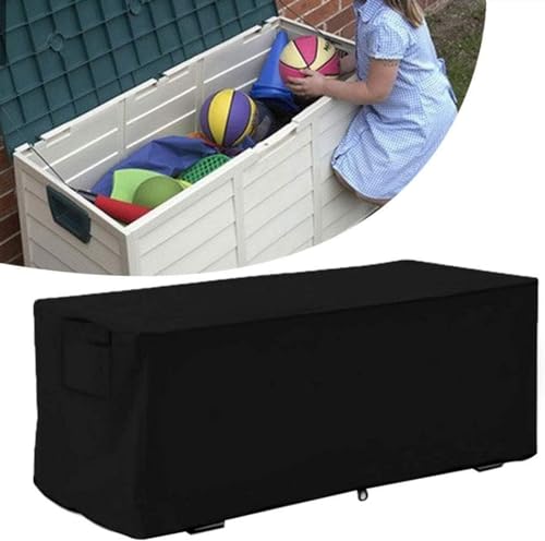 Baverta Gartenmöbel Abdeckung, Garten Kissentruhe Schutzhülle Kissenbox für Outdoor Deckboxen Und Aufbewahrungsboxen von Baverta