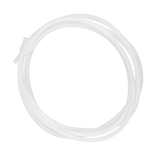 Baverta PTFE Teflonrohr 1,5/2 m, Weiß, Teflonboden, für Filament 1,75 (2,0 mm ID 4,0 mm Od) 3D-Drucker (2 m) von Baverta