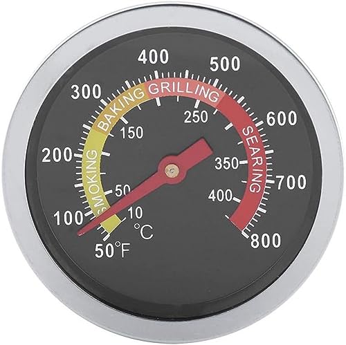 Baverta Thermometer BBQ-Thermometer Edelstahl BBQ Thermometer Temperaturmesser zum Grillen Kochen 50~800 ? von Baverta