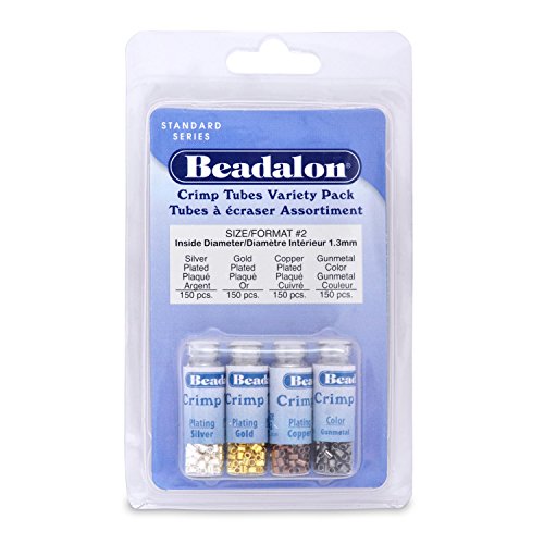 Beadalon Crimp Tubes VP Size 2 600pc von Beadalon