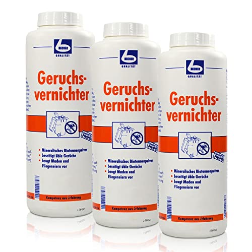 3X Dr. Becher Geruchsvernichter 750 g - beseitigtle Gerüche von Becher