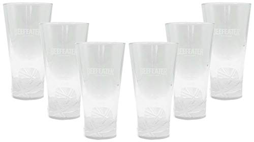 6 Beefeater Gin Longdrinkgläser Gläser Glas Transparent von Beefeater