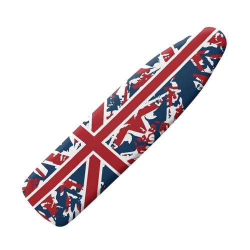 Belidome Bügelbrettbezug mit britischer Flagge, bruchfest, sehr dicht von Belidome