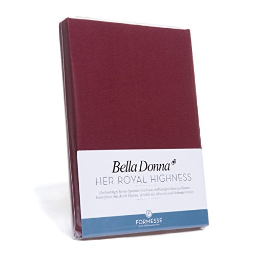 Bella Donna Formesse Spannbett Jersey 180x200-20 leinen von Bella Donna