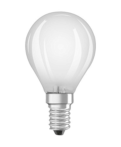 Bellalux LED RF Clas P Lampe, Sockel: E14, Warm White, 2700 K, 4 W, Ersatz für 40-W-Glühbirne, matt von Bellalux