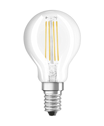 Bellalux LED ST Clas P Lampe, Sockel: E14, Warm White, 2700 K, 4 W, Ersatz für 40-W-Glühbirne, klar von Bellalux
