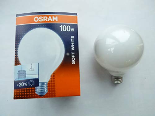 Osram Globelampe Bellalux E27, D95, 100W, opalweiß, Bella SIL 100 von Bellalux