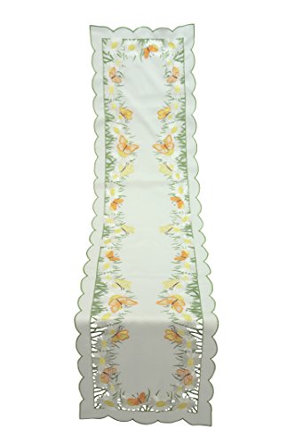 Bellanda Tischläufer, Polyester, Sekt, 160 x 40 x 0.5 cm von Bellanda