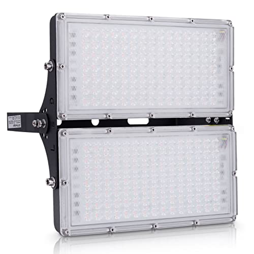 Bellanny 200W LED Strahler Außen 20000LM Superhell LED Flutlicht, 3000K Warmweiß LED Fluter - IP65 Wasserdicht LED Scheinwerfer Flutlichtstrahler Außen-Sicherheitsbeleuchtung für Garten Hof Garage von Bellanny