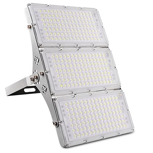 Bellanny LED Strahler 300W 30000LM Scheinwerfer Außenstrahler, 6500K Kaltweiß Licht Flutlichter - IP65 Wasserdicht Fluter Außen Wandleuchten für Garten Terrassen Garage Sportplatz Fabrik Werkstatt von Bellanny