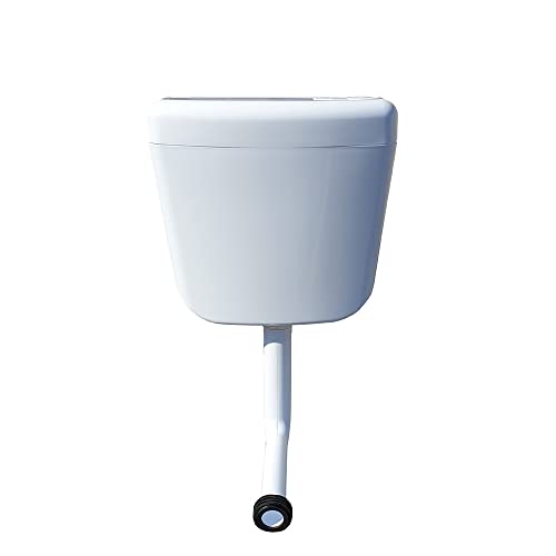 Aufputz Spülkasten AP Spülkasten Aufputzspülkasten für Stand-WC Toilette Weiß von Belvit