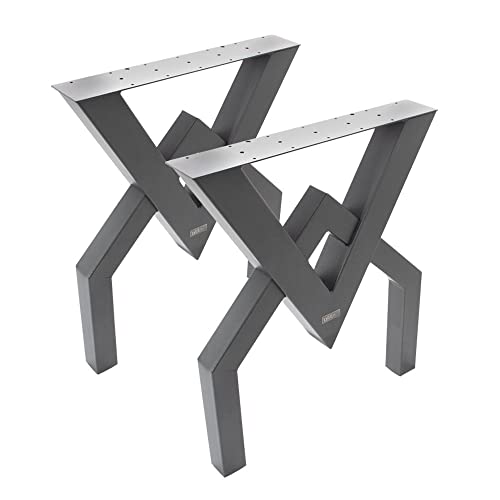 Bentatec 2 x Design Tischgestell Mucki Tischbeine DIY von Bentatec