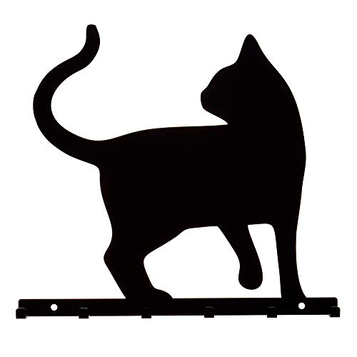 Bentatec Schlüsselbrett Katze schwarz von Bentatec