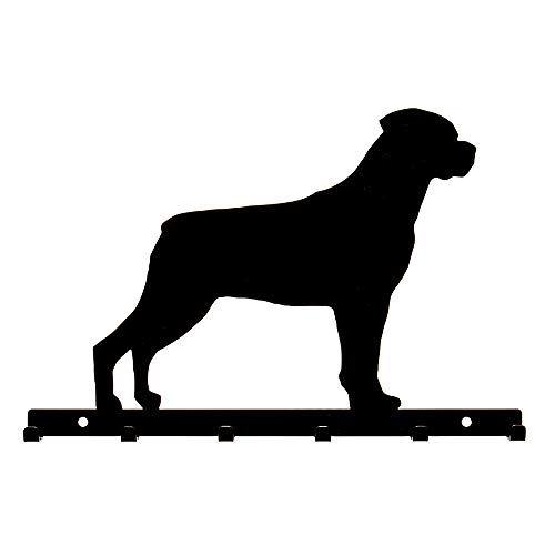 Bentatec Schlüsselbrett Rottweiler in schwarz von Bentatec