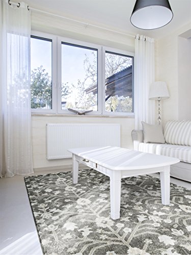 Benuta Teppich Shine Anthrazit 80x150 cm | Moderner Teppich für Wohn- und Schlafzimmer von benuta